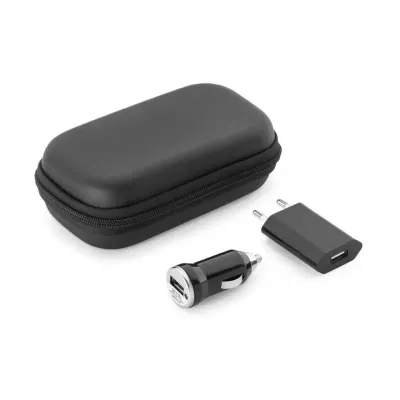 Kit de adaptadores USB (preto)