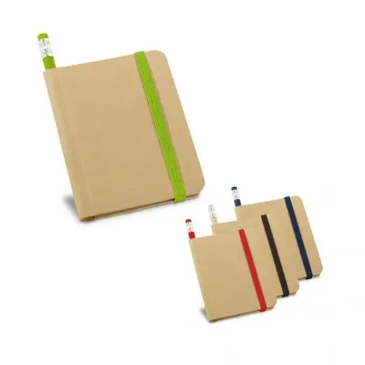 Caderneta com Lápis sem Pauta - variação de cores