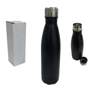 Squeeze de metal preto 750 ml