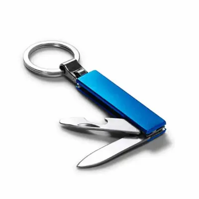 Chaveiro Metal personalizado azul