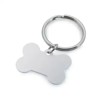 Chaveiro osso. Alumínio