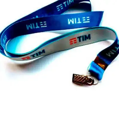 Cordão para crachá personalizado