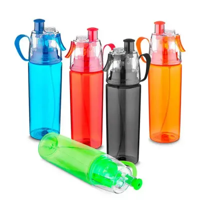 Garrafa com spray personalizada