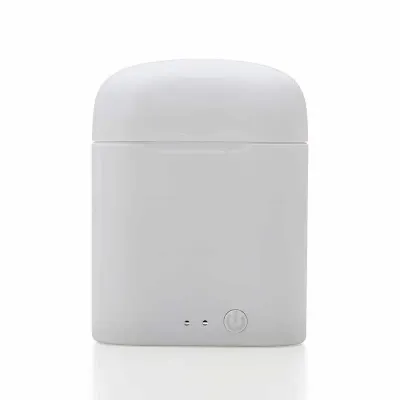 Mini Fone Bluetooth com Case Carregador personalizado