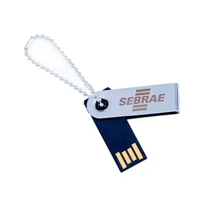 Pen drive Pico A 4GB, 8 GB e 16 GB brilhante e fosco de metal do modelo pen drive Pico A, acompan...