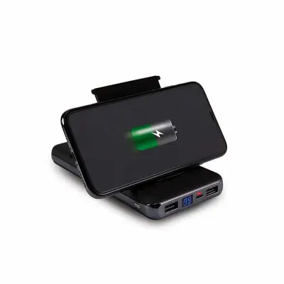 Power Bank de Indução com Visor personalizada