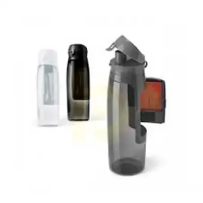 Squeeze. Tritan™. Com compartimento para cartões, chaves e dinheiro. Capacidade: 800 ml. Food gra...