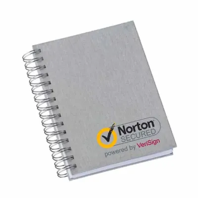 Agenda Wire-o diária cinza