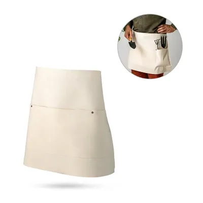 Avental multiusos em lona de algodão