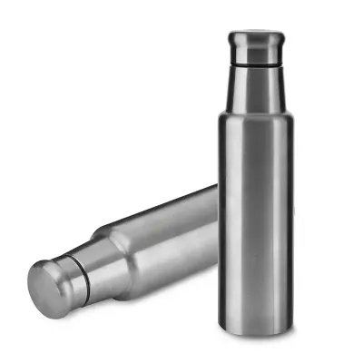 Garrafa Aço Inox 201, capacidade de 1 litro 