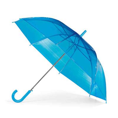 QI Brindes - Guarda chuva transparente azul