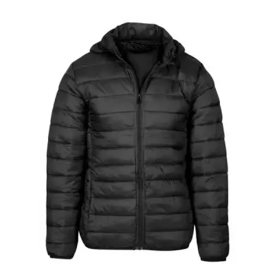 Jaqueta de nylon preta