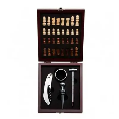 Kit Vinho Xadrez aberto