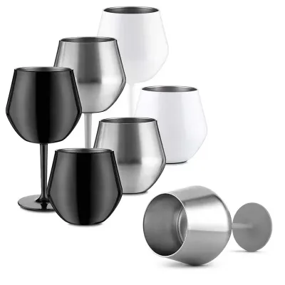 Copo taça de vinho térmico - cores