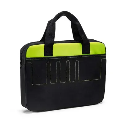 Pasta congresso com detalhes em verde