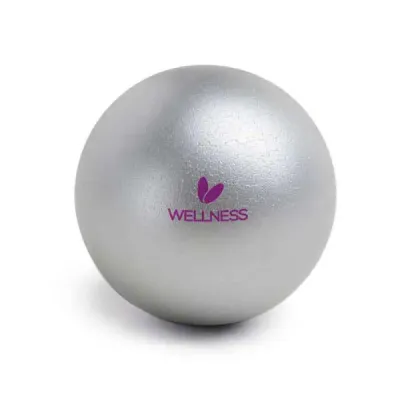 Bolinha anti-stress prateada