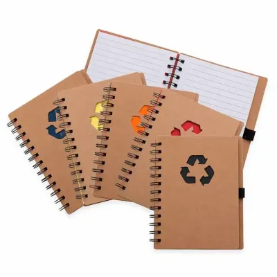 Caderno de Anotações Ecológico Personalizado