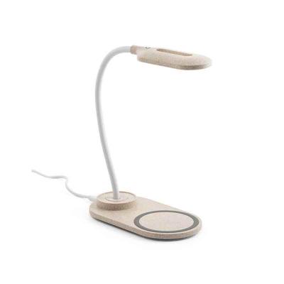 Tiff Brindes - Luminária de mesa Ecológica personalizada com carregador wireless