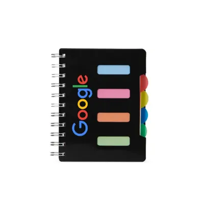 Caderno Pequeno com Capa Preta