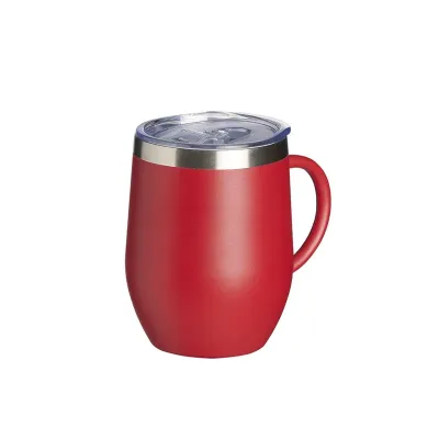 Caneca Térmica Inox 350ml Vermelha