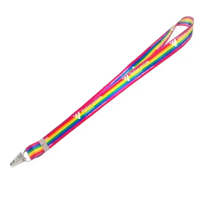 Cordão para crachá conforme necessidade do cliente