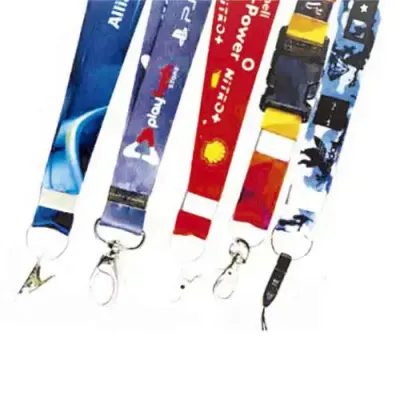 Cordão para crachá e tipos de terminais