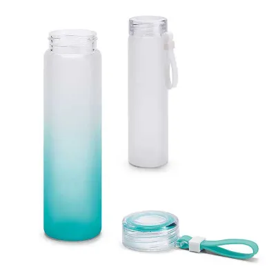 Garrafa de Vidro  aberta