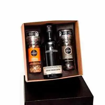 Kit azeite com tempero