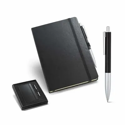 Kit Personalizado com caderno e esferográfica