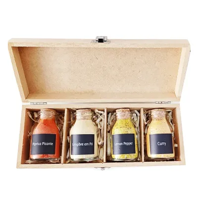 Kit Tempero com 4 temperos
