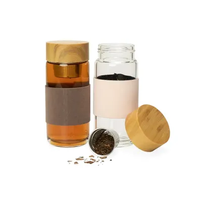 Garrafa de Vidro 400ml personalizada