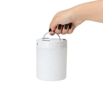 Caixa de Som com Luminária personalizada