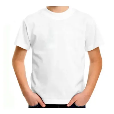 Camiseta Algodão Branca