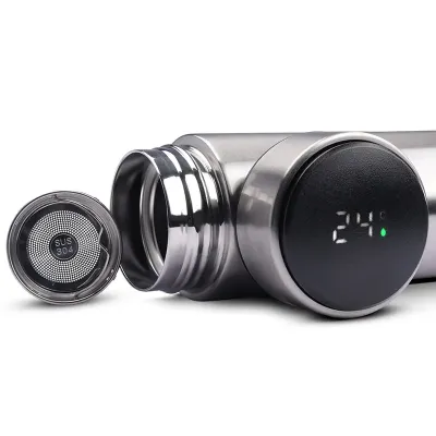 Garrafa Inox com Display LED Personalizado