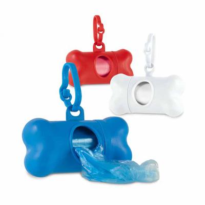 Zoom Brindes - Kit de higiene para cachorro promocional personalizado. Contém 20 sacos em PE.  Porta-saco: 8,2 x 4,8 x 4,1 cm