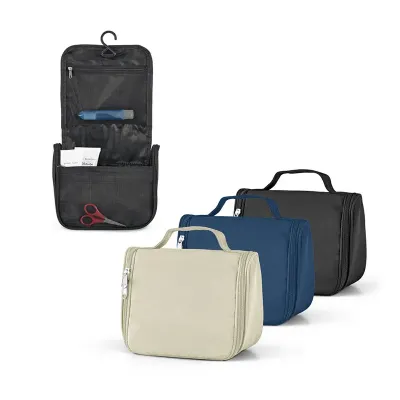 Bolsas de cosméticos em microfibra - opções de cores