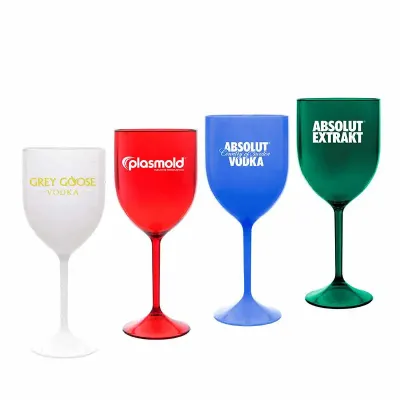 Taça de drink e vinho - Bordô em cores