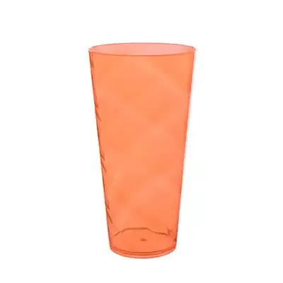 Copão Twister 1 litro na cor laranja