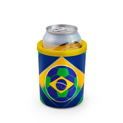 Porta Latas Termico Copa do Mundo - Brasil