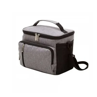 Bolsa térmica com 2 bolsos frontais 