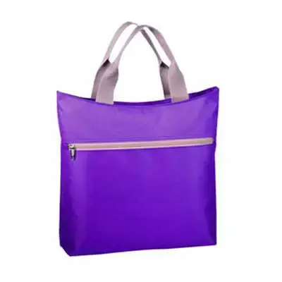 Sacola de Nylon roxa