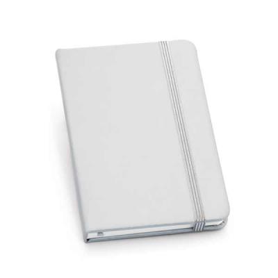 Caderno capa dura personalizado capa branca