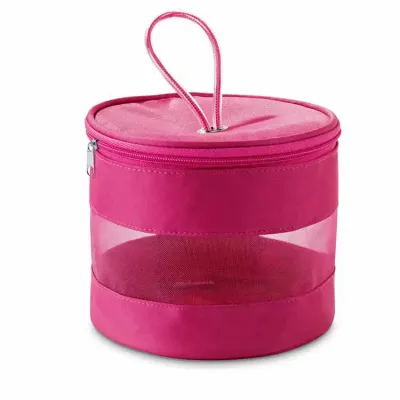 Bolsa de cosméticos rosa