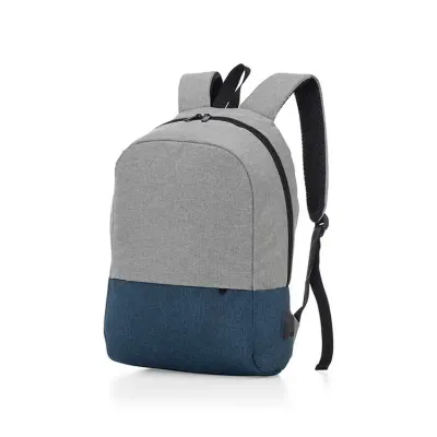 Mochila Poliéster 22 Litros com detalhe azul