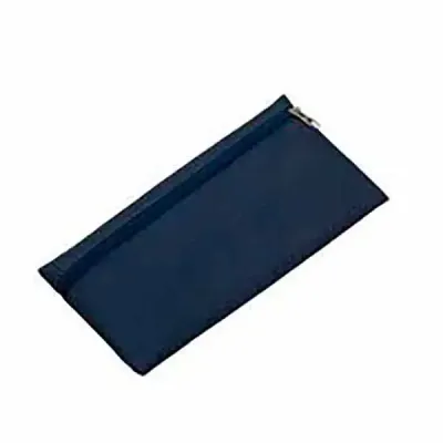 Necessaire em Nylon com Zíper - azul