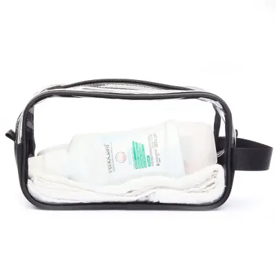 Necessaire de pvc transparente