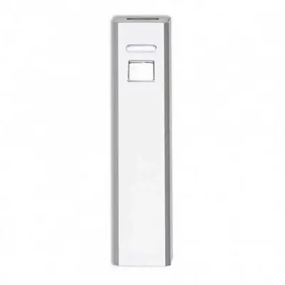 Power bank de metal. Para carregar basta conectar ao usb ou energia(necessário ter adaptador) (Co...