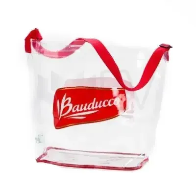 Sacola de pvc - personalizada Bauducco