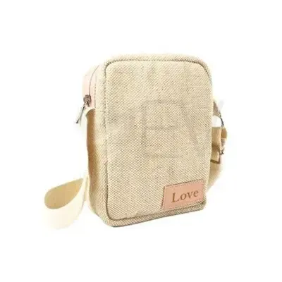 Bolsa Shoulder Bag de Algodão