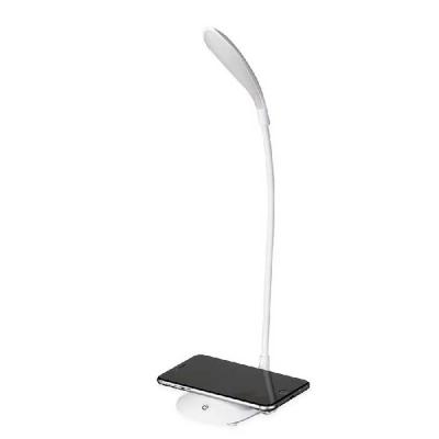 ArtPromo - Luminária LED de mesa articulável e superfície para carregar dispositivos por indução